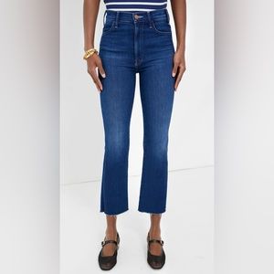 MOTHER The Insider Crop Step Fray